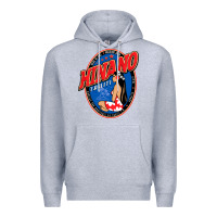 Heather Grey hinano tahiti Premium Hoodie - linhVisuals