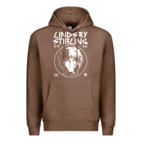 Chestnut lindsey stirling white Premium Hoodie - linhVisuals