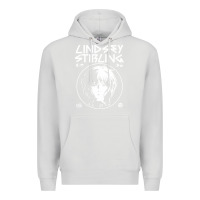 Dove Grey lindsey stirling white Premium Hoodie - linhVisuals
