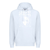 White lindsey stirling white Premium Hoodie - linhVisuals