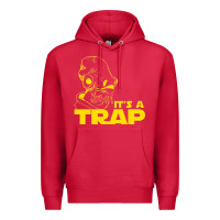 Cardinal it's a trap Premium Hoodie - linhVisuals