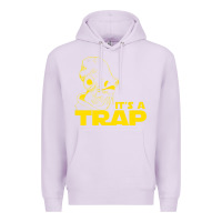 Lilac it's a trap Premium Hoodie - linhVisuals