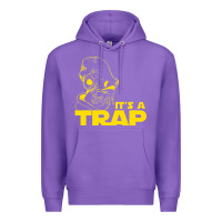 Purple it's a trap Premium Hoodie - linhVisuals