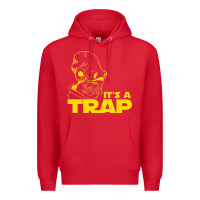 Red it's a trap Premium Hoodie - linhVisuals