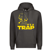 Smoke it's a trap Premium Hoodie - linhVisuals