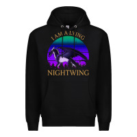 Black wings of fire i am a lying nightwing vintage Premium Hoodie - linhVisuals