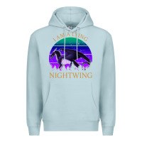 Blue Mist wings of fire i am a lying nightwing vintage Premium Hoodie - linhVisuals