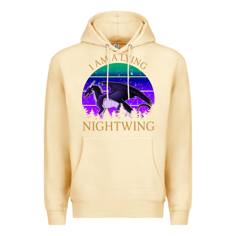 Wings Of Fire I Am A Lying Nightwing Vintage Premium Hoodie by linhVisuals | Teevron