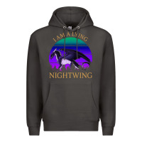 Smoke wings of fire i am a lying nightwing vintage Premium Hoodie - linhVisuals