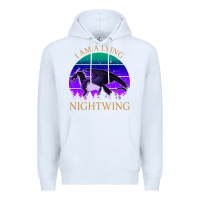 White wings of fire i am a lying nightwing vintage Premium Hoodie - linhVisuals