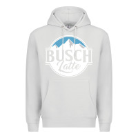 Dove Grey premium busch Premium Hoodie - linhVisuals
