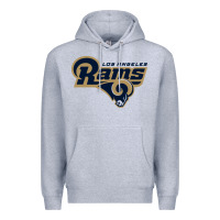 Heather Grey rams Premium Hoodie - linhVisuals