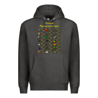 Charcoal Heather runescape game Premium Hoodie - linhVisuals