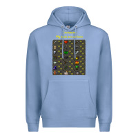 Colony Blue runescape game Premium Hoodie - linhVisuals