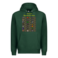 Sports Green runescape game Premium Hoodie - linhVisuals