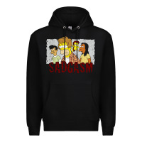 Black sadgasm Premium Hoodie - linhVisuals