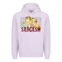 Lilac sadgasm Premium Hoodie - linhVisuals