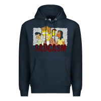 Navy sadgasm Premium Hoodie - linhVisuals