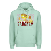 Seafoam sadgasm Premium Hoodie - linhVisuals