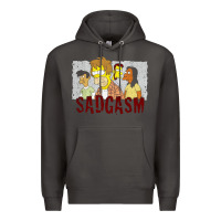 Smoke sadgasm Premium Hoodie - linhVisuals