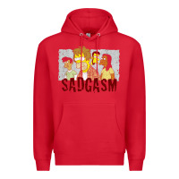 Red sadgasm Premium Hoodie - linhVisuals