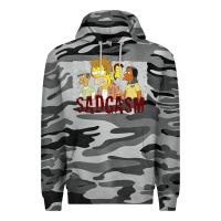 Slate Camo sadgasm Premium Hoodie - linhVisuals