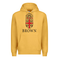 Mustard brown university Premium Hoodie - linhVisuals
