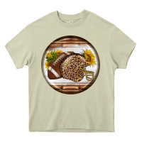 Mossy american football round earrings Heavy Core Tee - BundleAndBundleShop