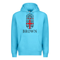 Ocean Blue brown university Premium Hoodie - linhVisuals