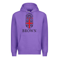 Purple brown university Premium Hoodie - linhVisuals