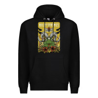 Black billy strings poster Premium Hoodie - linhVisuals