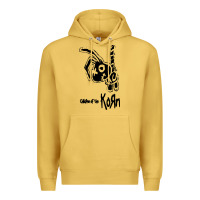 Antique Gold k o r n classic Premium Hoodie - linhVisuals
