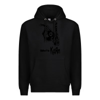 Black k o r n classic Premium Hoodie - linhVisuals
