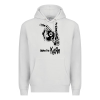 Dove Grey k o r n classic Premium Hoodie - linhVisuals