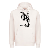 Pale Pink k o r n classic Premium Hoodie - linhVisuals