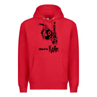 Red k o r n classic Premium Hoodie - linhVisuals