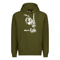 Army Green k o r n classic Premium Hoodie - linhVisuals