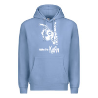Colony Blue k o r n classic Premium Hoodie - linhVisuals