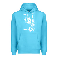 Ocean Blue k o r n classic Premium Hoodie - linhVisuals