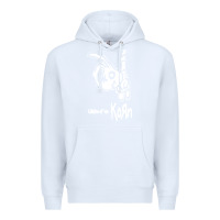 White k o r n classic Premium Hoodie - linhVisuals