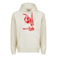 Oatmeal Heather k o r n classic Premium Hoodie - linhVisuals