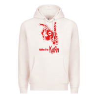 Pale Pink k o r n classic Premium Hoodie - linhVisuals