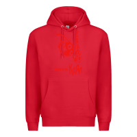 Red k o r n classic Premium Hoodie - linhVisuals