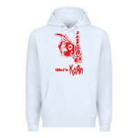 White k o r n classic Premium Hoodie - linhVisuals