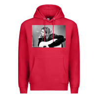Cardinal kurt smoking Premium Hoodie - linhVisuals