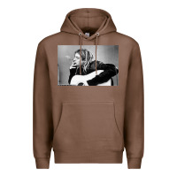 Chestnut kurt smoking Premium Hoodie - linhVisuals