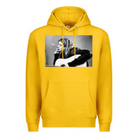 Lemon kurt smoking Premium Hoodie - linhVisuals