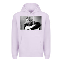 Lilac kurt smoking Premium Hoodie - linhVisuals