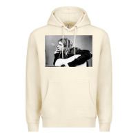 Sandshell kurt smoking Premium Hoodie - linhVisuals