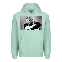 Seafoam kurt smoking Premium Hoodie - linhVisuals